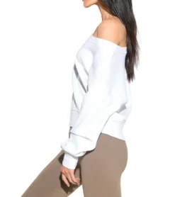 Spiritual Gangster La Vida Off Shoulder Long Sleeve