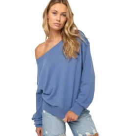 Spiritual Gangster La Vida Off Shoulder Long Sleeve