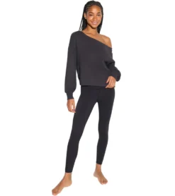 Spiritual Gangster La Vida Off Shoulder Long Sleeve