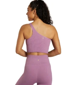 Spiritual Gangster Luna One Shoulder Seamless Tank