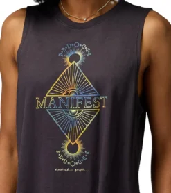 Spiritual Gangster Manifest Jade Muscle Tank