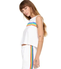 Spiritual Gangster Rays Callie Crop Tank