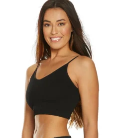 Spiritual Gangster Ribbed Row Crop Tank