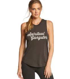 Spiritual Gangster SG Script Muscle Tank