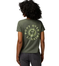 Spiritual Gangster Smiley Lila Tee