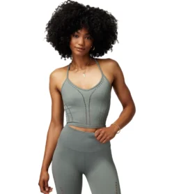 Spiritual Gangster Thea Seamless Crop Tank