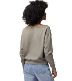 Spiritual Gangster Vida Off Shoulder Long Sleeve Top