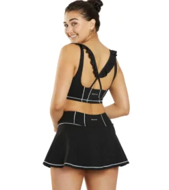 Sporti x Emma Weyant Caviar Ava Cropped Corset Tank