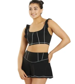 Sporti x Emma Weyant Caviar Ava Cropped Corset Tank