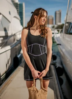 Sporti x Emma Weyant Caviar Harper Corset Active Dress