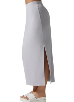 Tavi Brushed Tec Knit Midi Skirt