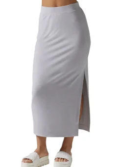 Tavi Brushed Tec Knit Midi Skirt