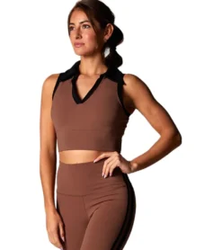 Tavi Contrast Polo Tank