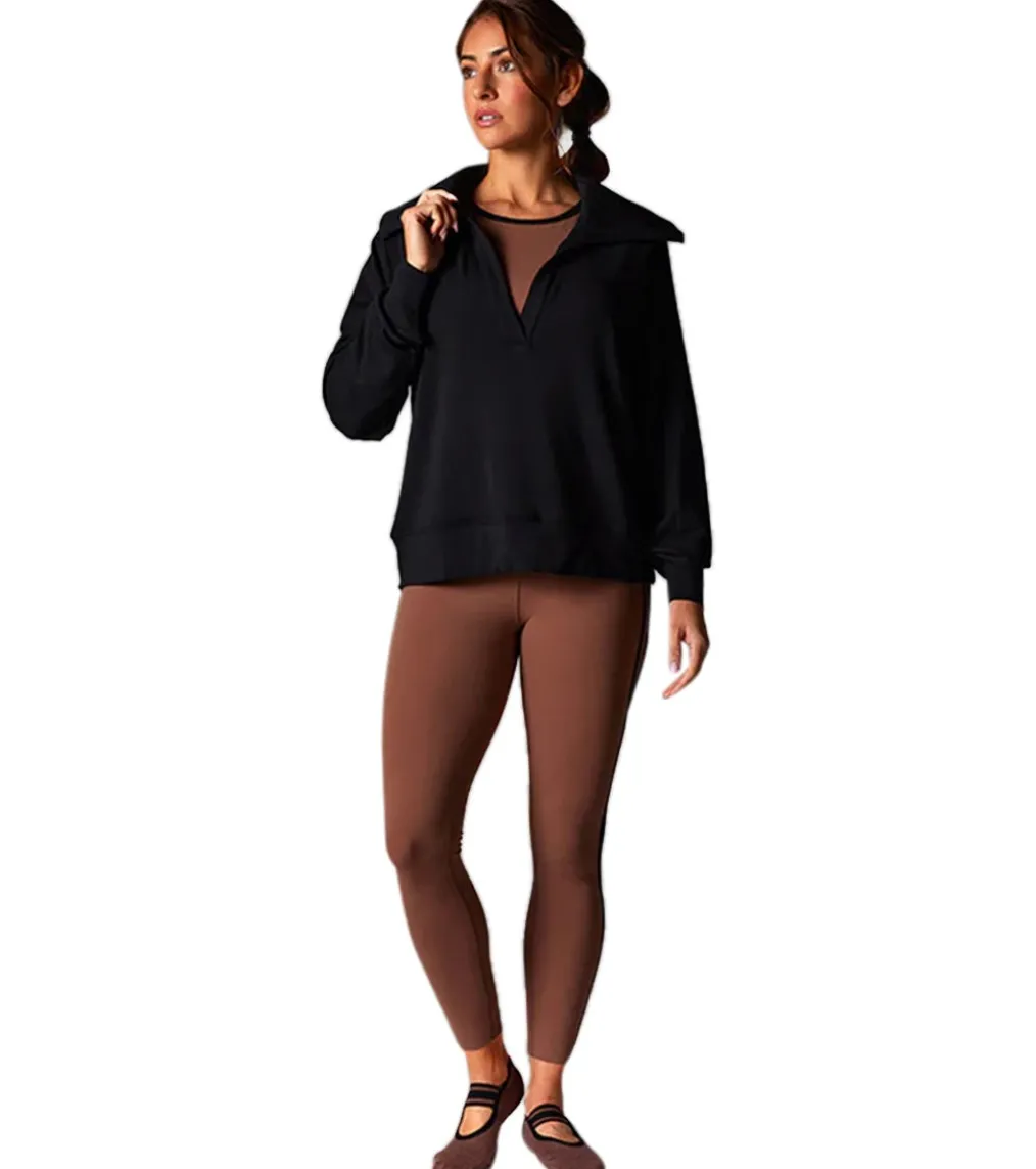 Tavi Cozy Collared Sweatshirt