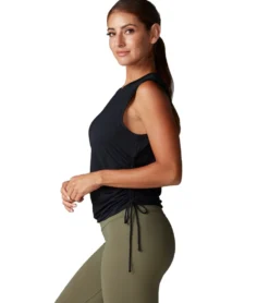 Tavi Crop Side Tie Tank