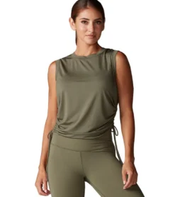 Tavi Crop Side Tie Tank