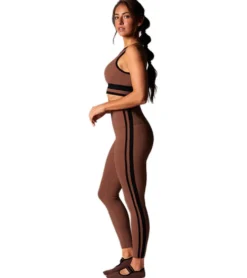 Tavi High Waisted 7/8 Stripe Tight