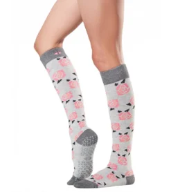 Tavi Jane Knee High Barre Grip Socks