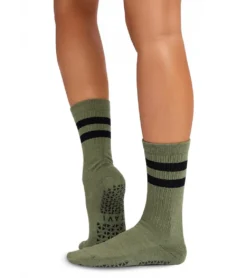 Tavi Kai Grip Crew Socks