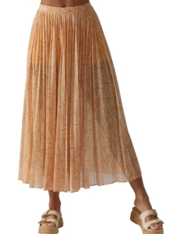 Tavi Pleated Active Coverup Skirt