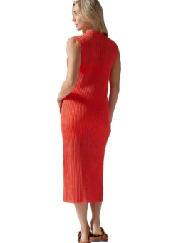 Tavi Retreat Sleeveless Open Knit Dress