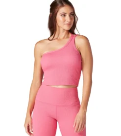 Tavi Seersucker One Shoulder Bra
