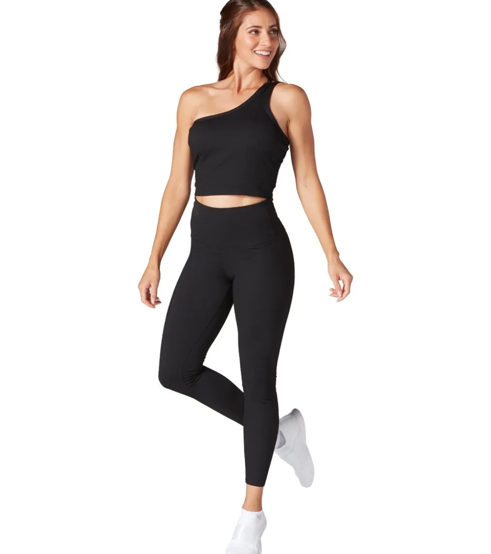 Tavi Seersucker One Shoulder Bra