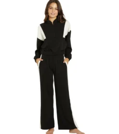 Thrive Societe Blocked Pleat Waist Pant