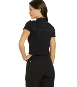 Thrive Societe Mock Neck Tee