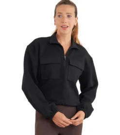 Thrive Societe Patch Pocket Pullover