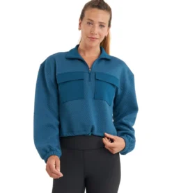 Thrive Societe Patch Pocket Pullover