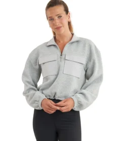 Thrive Societe Patch Pocket Pullover