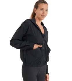 Thrive Societe Perforated Windbreaker