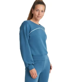Thrive Societe Piped Blouson Pullover