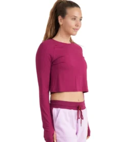 Thrive Societe Ruched Back Long Sleeve