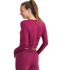 Thrive Societe Ruched Back Long Sleeve