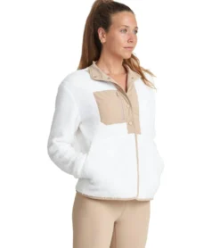 Thrive Societe Sherpa Snap Jacket