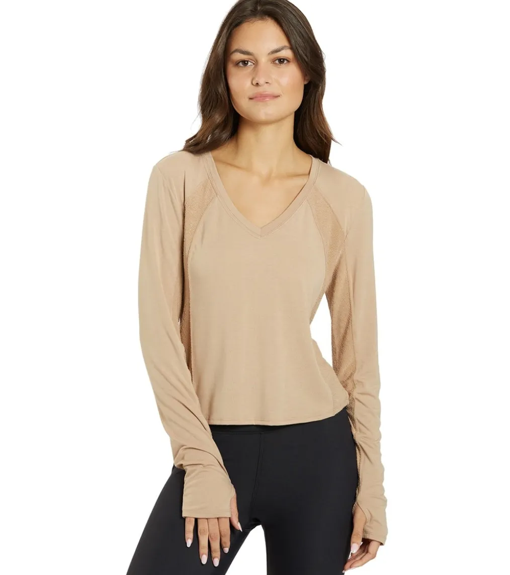 Thrive Societe Textured Inset Tee