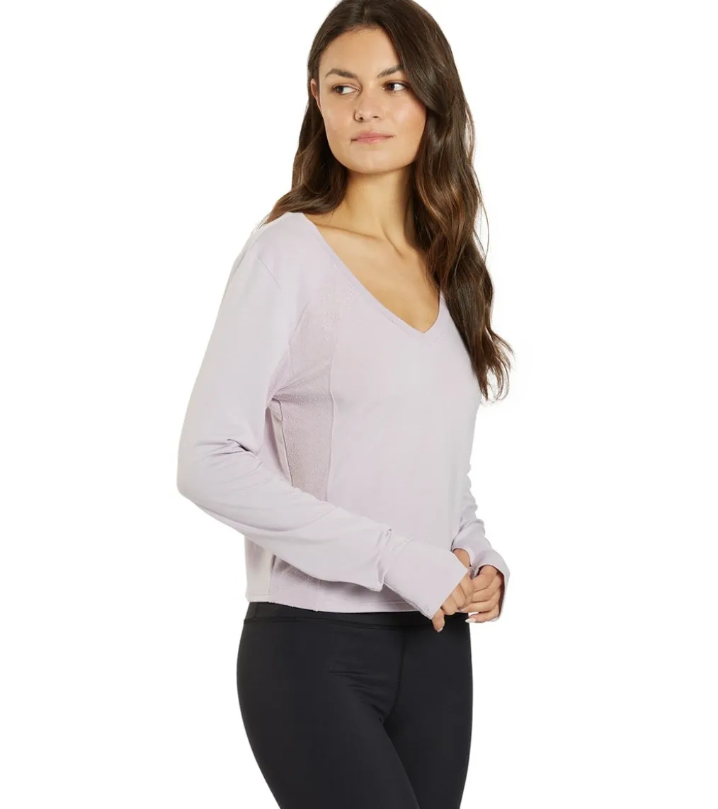 Thrive Societe Textured Inset Tee