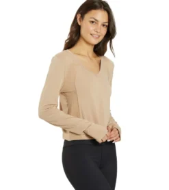 Thrive Societe Textured Inset Tee