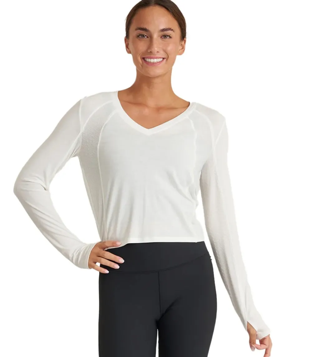 Thrive Societe Textured Inset Tee