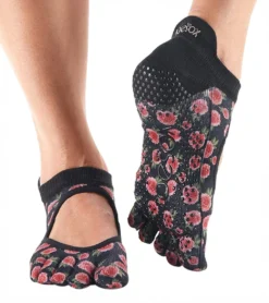 Toesox Bellarina Full-Toe Yoga Grip Socks
