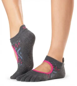 Toesox Bellarina Full-Toe Yoga Grip Socks