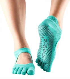 Toesox Bellarina Full-Toe Yoga Grip Socks