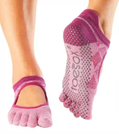 Toesox Bellarina Full-Toe Yoga Grip Socks