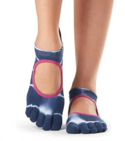 Toesox Bellarina Full-Toe Yoga Grip Socks