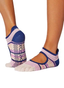 Toesox Bellarina Full-Toe Yoga Grip Socks