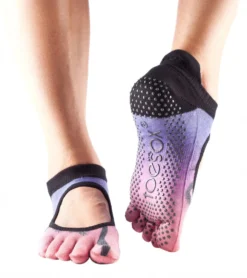 Toesox Bellarina Full-Toe Yoga Grip Socks