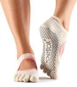 Toesox Bellarina Full-Toe Yoga Grip Socks
