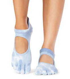 Toesox Bellarina Full-Toe Yoga Grip Socks